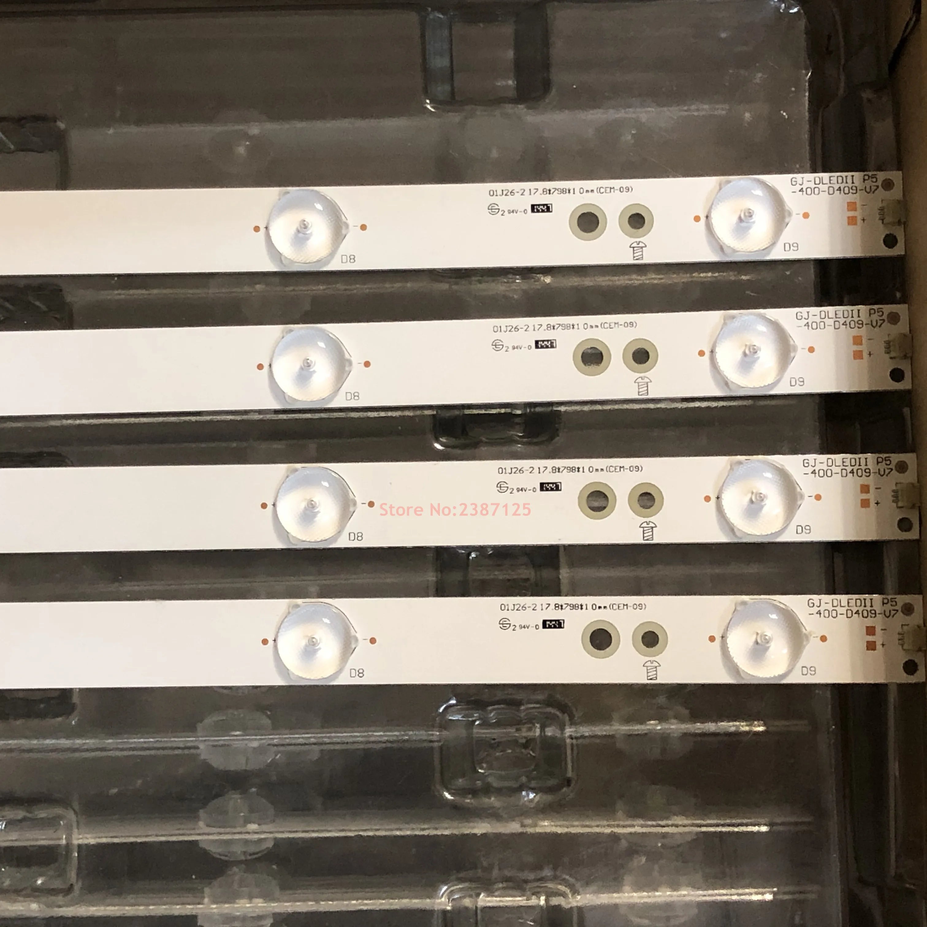 LED Strip 9lamp LB40013 V004 LBM400P0901-AW-2 for KDL-40R380B KDL-40R350B KDL-40R350D NS-40D510NA15 TPT400LA-HN02 BDM4065UC