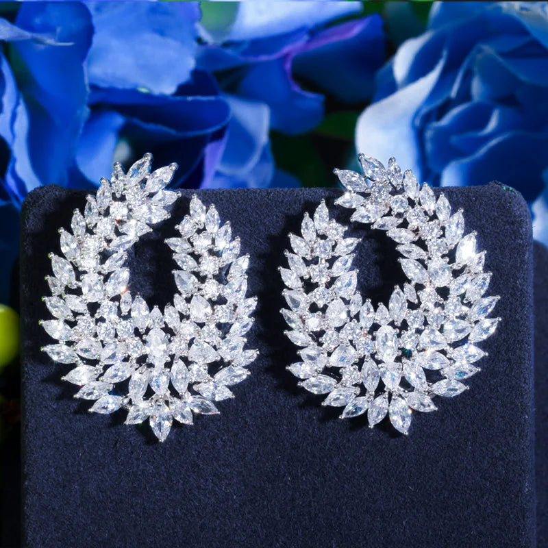 Luksusowy                  Kolczyk                      Biżuteria CZ612