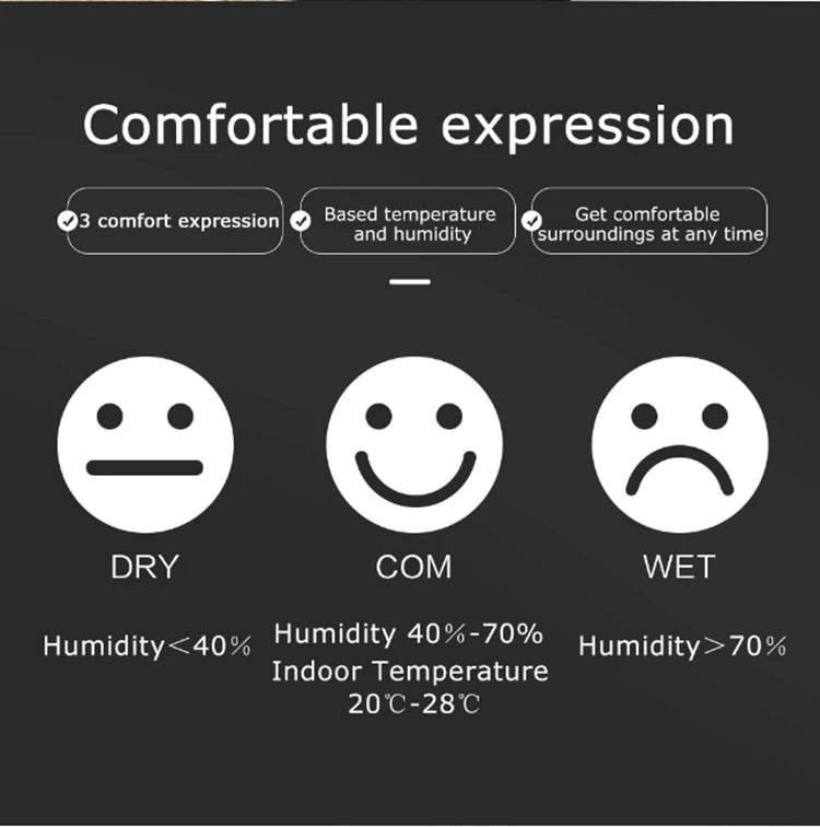 Wireless Weather Station LCD Digital Temperature Humidity Meter Date Moon Phase Air Pressure Weather Forecast Snooze Table Clock