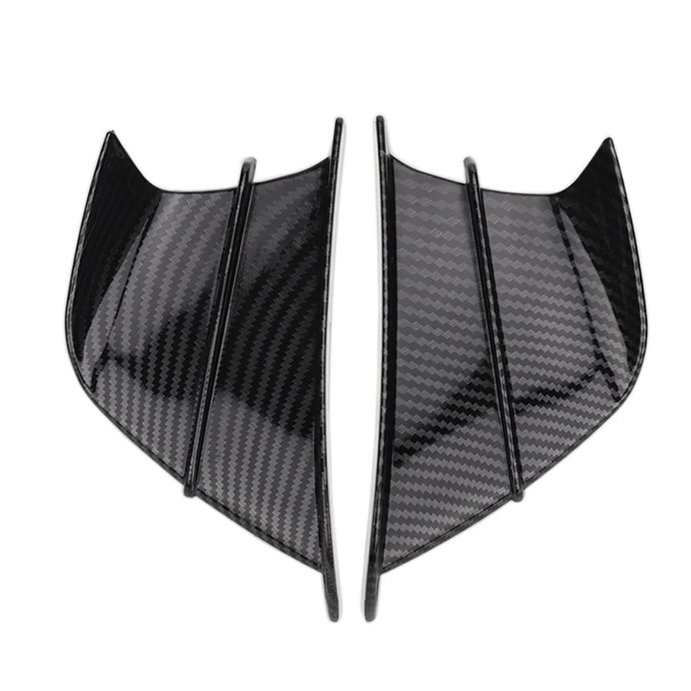 For Kawasaki Ninja ZX6R 636 ZX-25R ZX6RR ZX-6 ZX10R ZX1400 ZX14R ZZR1400 ZZR1100 Motorcycle Winglet Aerodynamic Wing Kit Spoiler