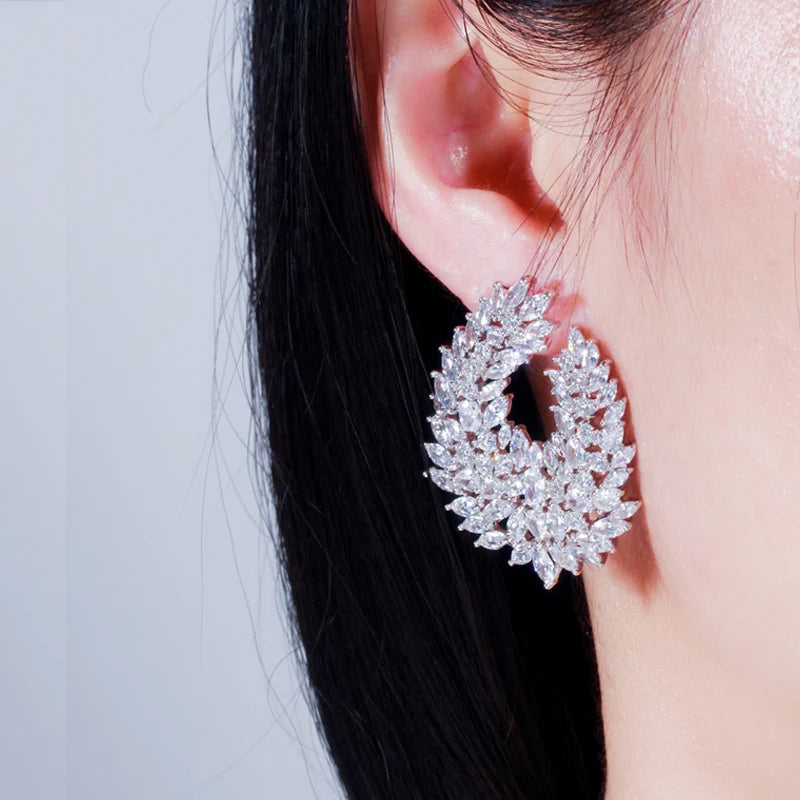 Luksusowy                  Kolczyk                      Biżuteria CZ612