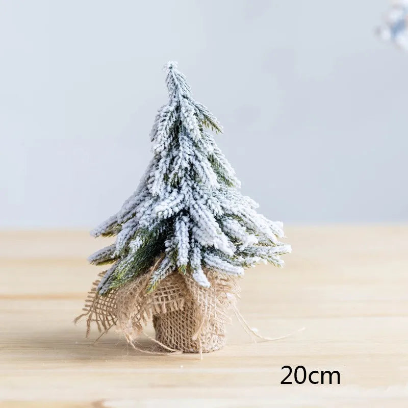 2019 Christmas Artificial mini Xams tree tabletop display window restaurant front desk store decorations small arbol de navidad
