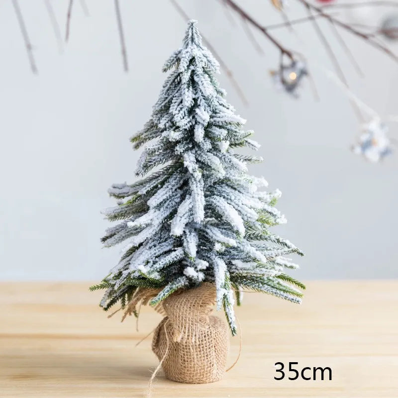 2019 Christmas Artificial mini Xams tree tabletop display window restaurant front desk store decorations small arbol de navidad