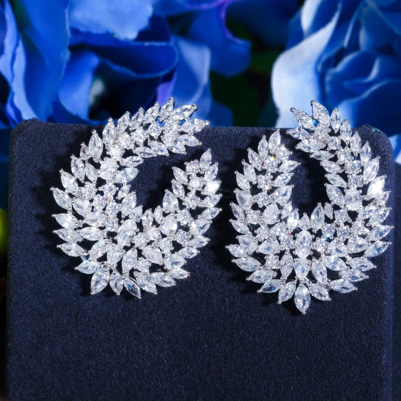 Luksusowy                  Kolczyk                      Biżuteria CZ612