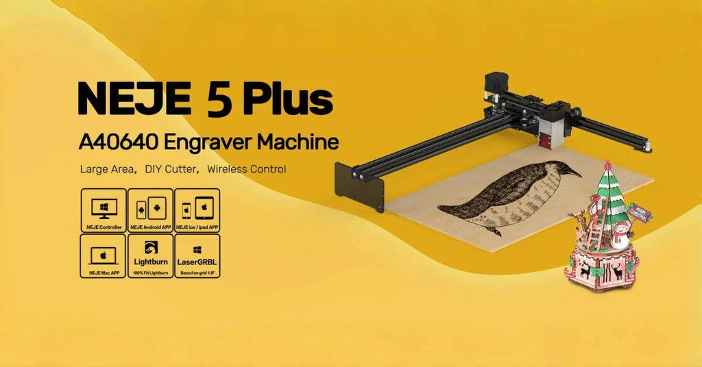 Portable Mini Laser Engraving Machine DIY CNC 405nm Laser 1000/1500/2000mW Adjustable Focus Suitable for Leather and Wood