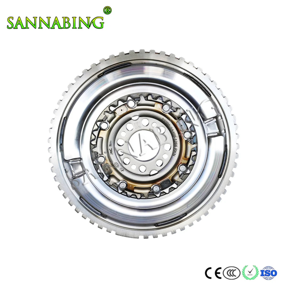 Nowe koło zamachowe sprzęgła samochodowego OEM D7UF1 D7GF1 23200-2A405 do 7-biegowej skrzyni biegów Hyundai Kia 1.7T 1401 QDZ.