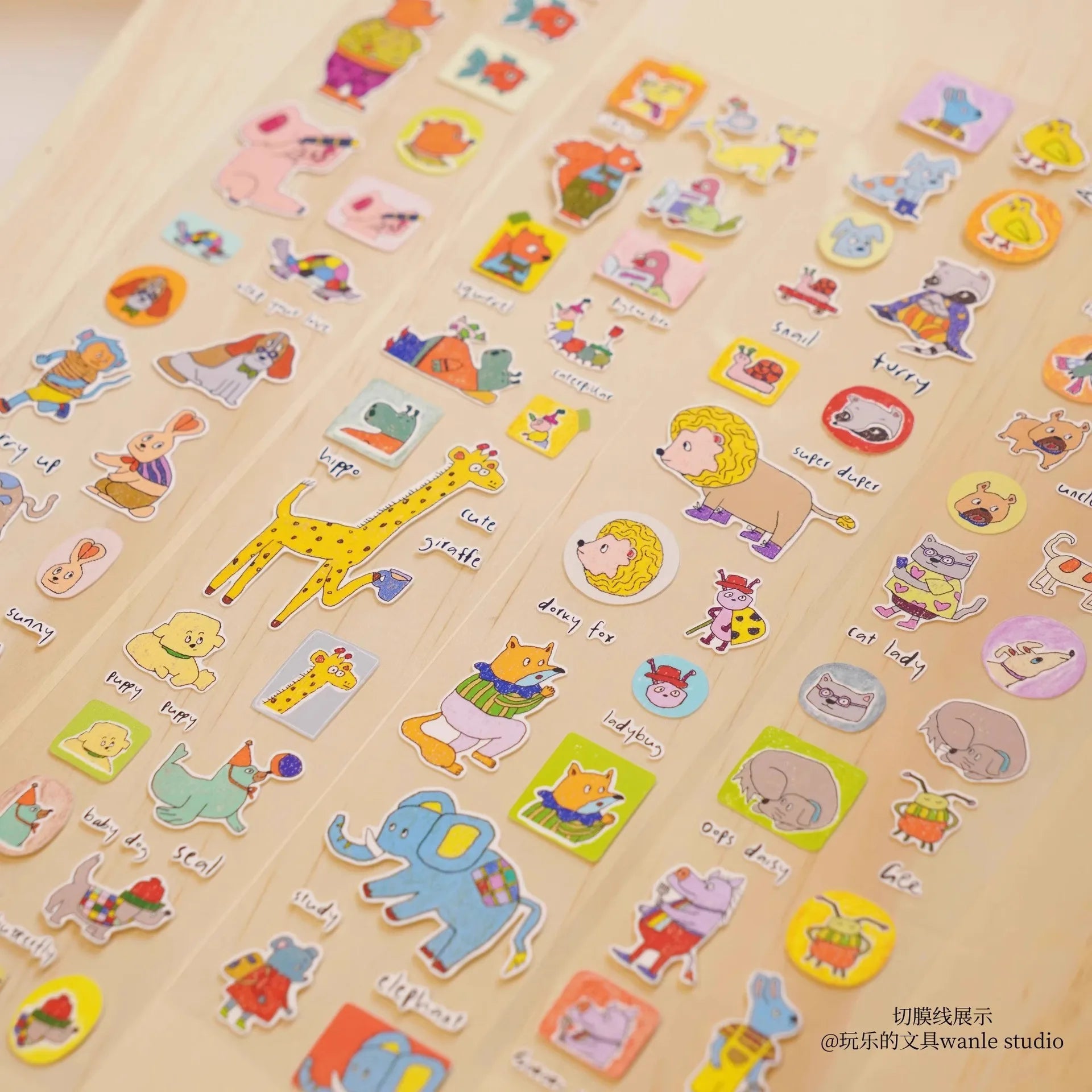 1szt/1lot Dekoracyjne taśmy klejące Zabawne artykuły papiernicze Scrapbooking DIY Papier Japońskie naklejki