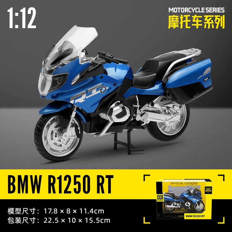 MSZ CCA 1:12 Yamaha YZF-R1 Classic Motorcycle Model Alloy Car Model Toy Car Casting Collection Toy Gift Christmas Gift