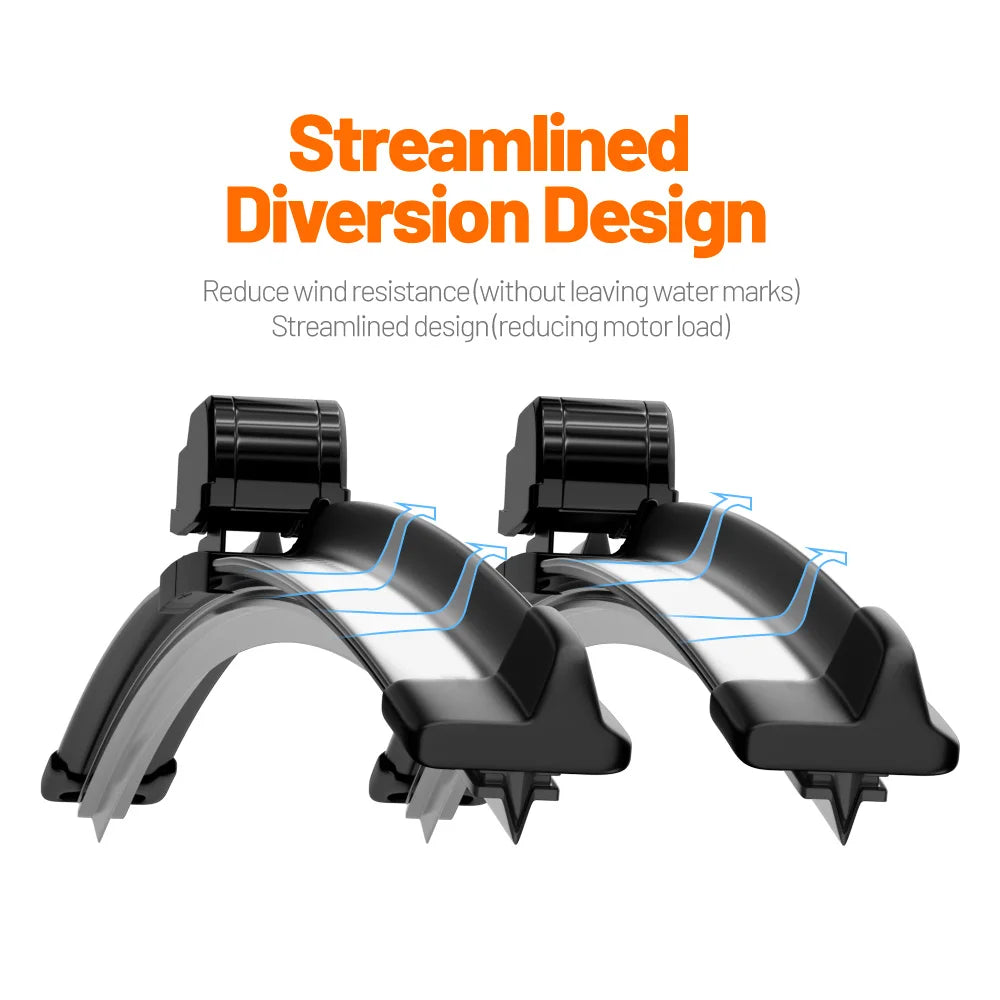 3Pcs Car Wiper For KIA Rio Hatchback Mk3 2011-2017 Front Rear Wiper Blades Brushes Auto Accessories 2013 2014 2015 2016