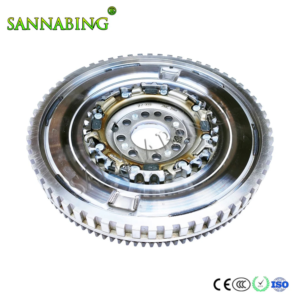 Nowe koło zamachowe sprzęgła samochodowego OEM D7UF1 D7GF1 23200-2A405 do 7-biegowej skrzyni biegów Hyundai Kia 1.7T 1401 QDZ.