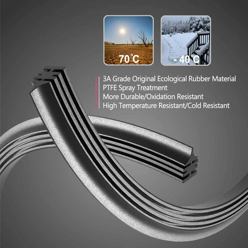 KCIMO 2PCS New Wiper Blades for Suzuki Every DA17V/DA17W 2015-2025 Mazda Scrum Mitsubishi Minicab Mitsubishi Town Box Nissan