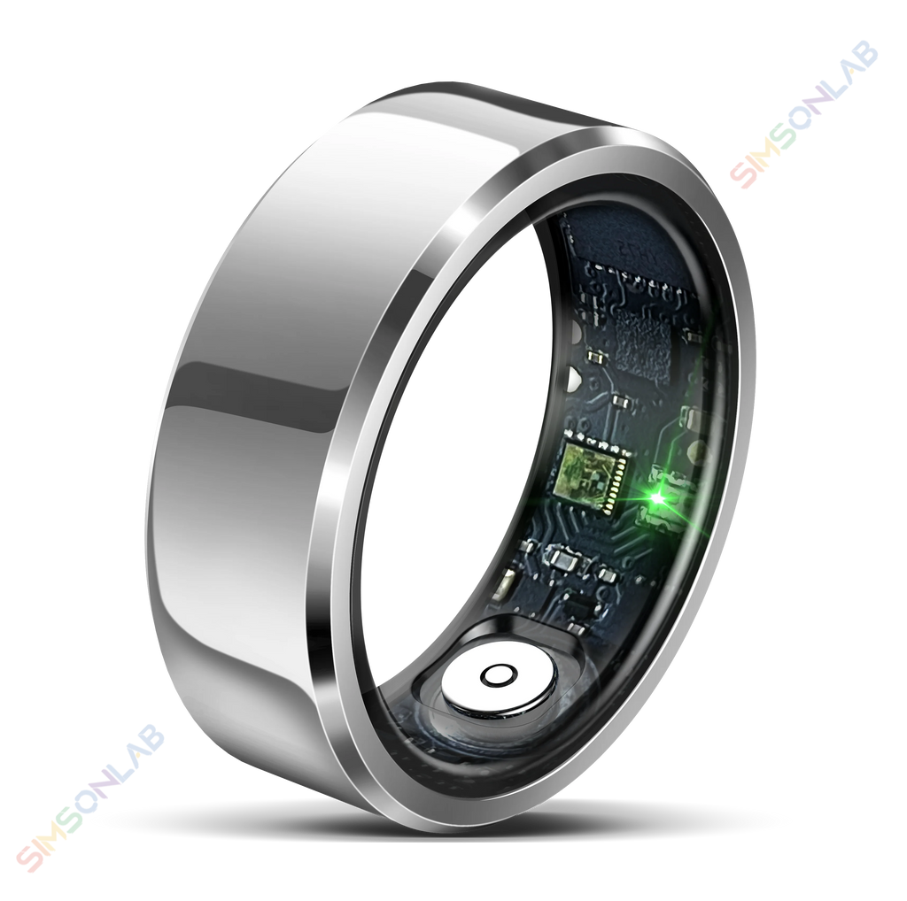 2025 New Smart Ring Sleep Monitor Health Detector IP68 Waterproof Motion Tracker Large Battery R06 Men Women Holiday Gifts Ring