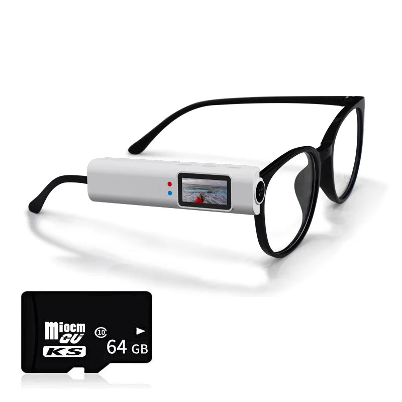 Xiaomi 4K Mini FPV Eyeglasses Video Shooting Micro-camera HD WiFi Intelligent Headset Glasses Video&Sound Recording WiFi APP