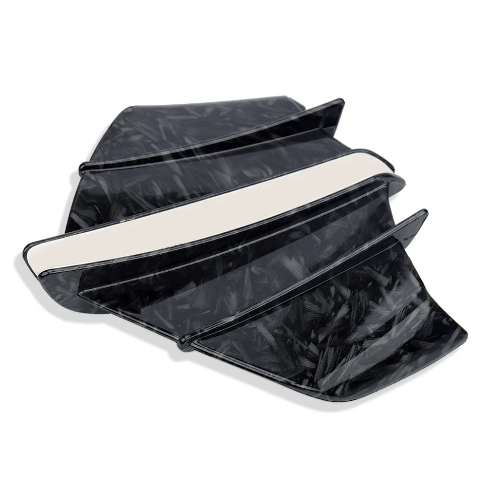 For Kawasaki Ninja ZX6R 636 ZX-25R ZX6RR ZX-6 ZX10R ZX1400 ZX14R ZZR1400 ZZR1100 Motorcycle Winglet Aerodynamic Wing Kit Spoiler