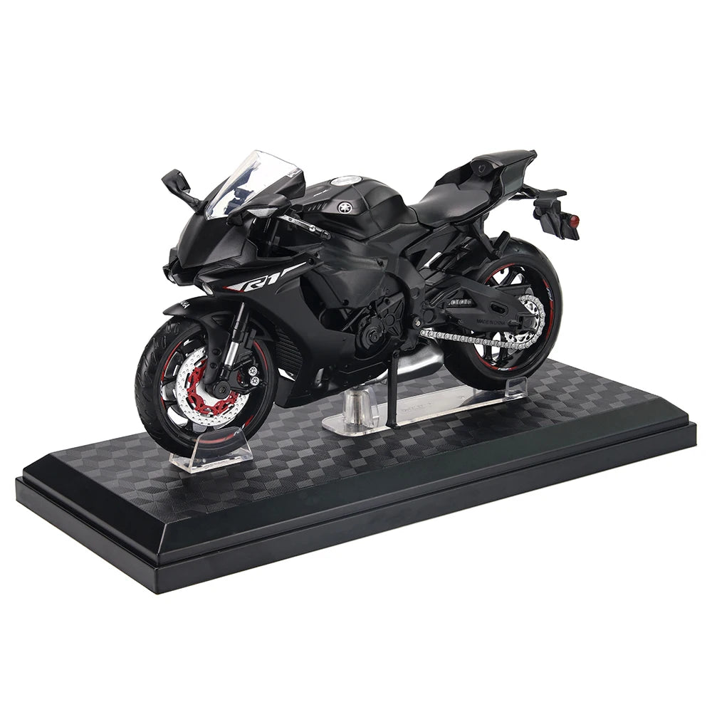 MSZ CCA 1:12 Yamaha YZF-R1 Classic Motorcycle Model Alloy Car Model Toy Car Casting Collection Toy Gift Christmas Gift