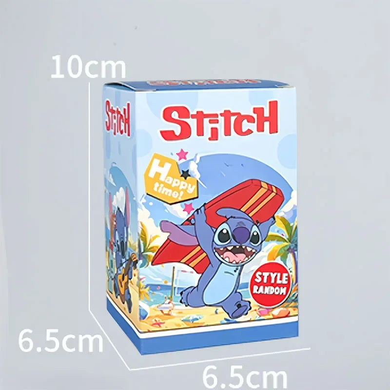 Stitch Swim Series Blind Box Anime Kawaii Trendy Ornament Model Collection Hand Doll Toy Mysterious Christmas Gift