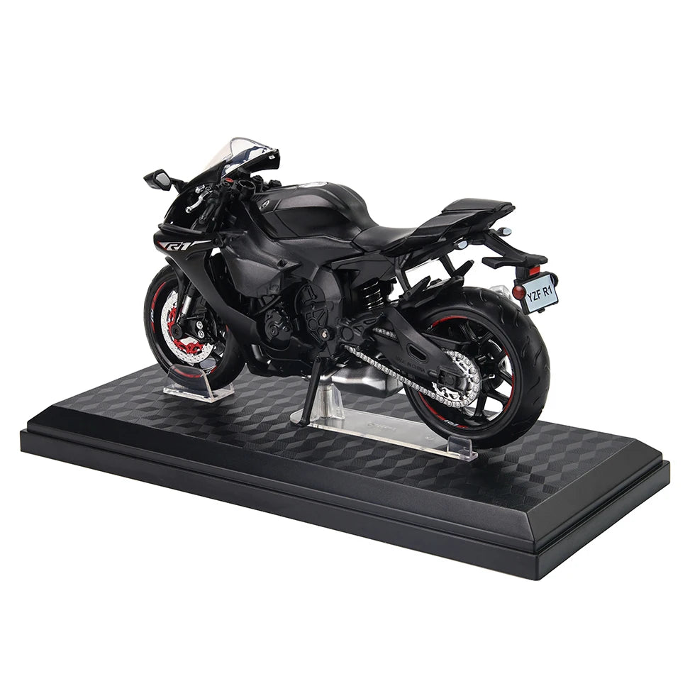 MSZ CCA 1:12 Yamaha YZF-R1 Classic Motorcycle Model Alloy Car Model Toy Car Casting Collection Toy Gift Christmas Gift
