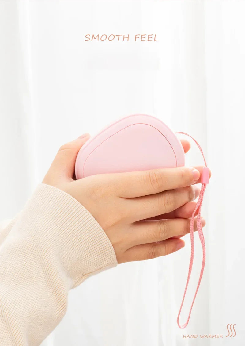 Xiaomi Portable Mini Hand Warmer 3 Level Adjustable Temperature USB Charging Outdoor Durable Double-sided Warmth Artifact Gift