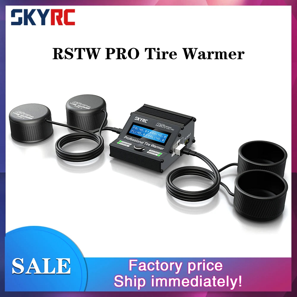 SKYRC Tire Warmer Electronic MCU RSTW Temperature Controlled for 1/10 1/8 Electric Touring Car RC Racing Drift Car SK-600064