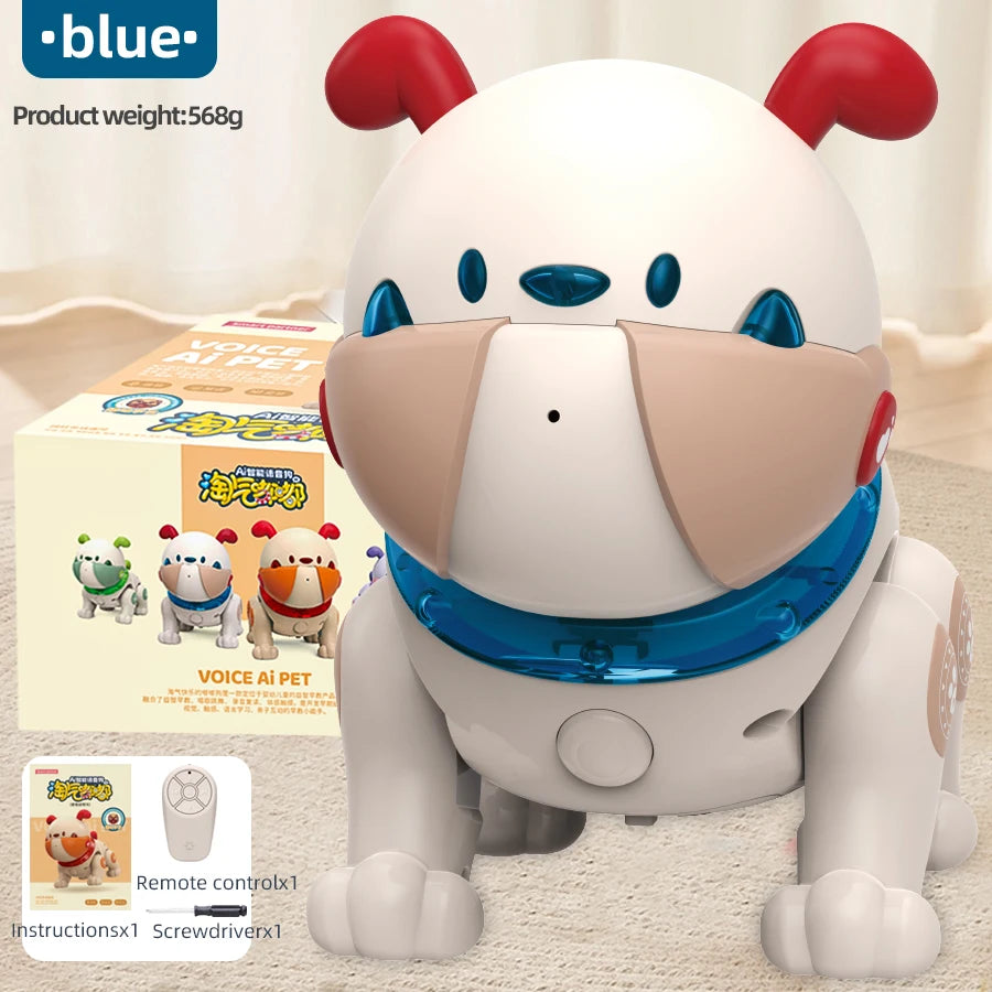 Children's Toy Remote Control Intelligent Robot Dog DIY programming voice interactive electronic pet dog robot model gift
