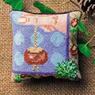 ZC114 Cross stitch kits Cross-stitch embroidery sets Needlework set threads Pin Needle Cushion Biscornu Counted Cross-Stitching