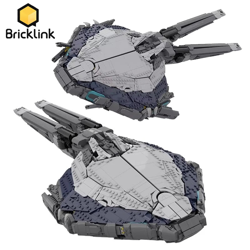 Bricklink Ideas Star Game Warframeds Tenno Liset Landing Craft Bricks MOC Spaceship Sets Building Blocks Kid Toys Adults Gift