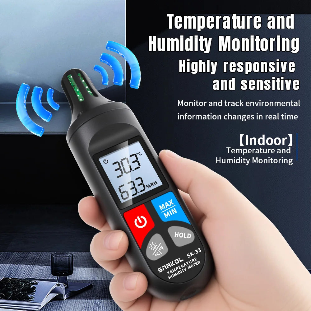 Mini Digital -10℃-60℃ Thermometer Hygrometer Temperature Indoor Convenient Temperature Sensor Humidity Meter Gauge Instrument