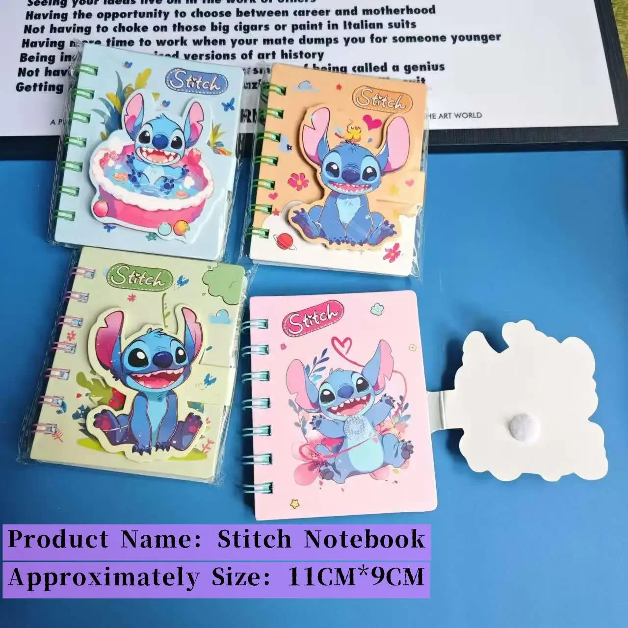 New Stitch Notebook Cute Anime Cartoon School Supplies Portable Diary Fashion Office Supplies Coil Book Children Holiday Gift