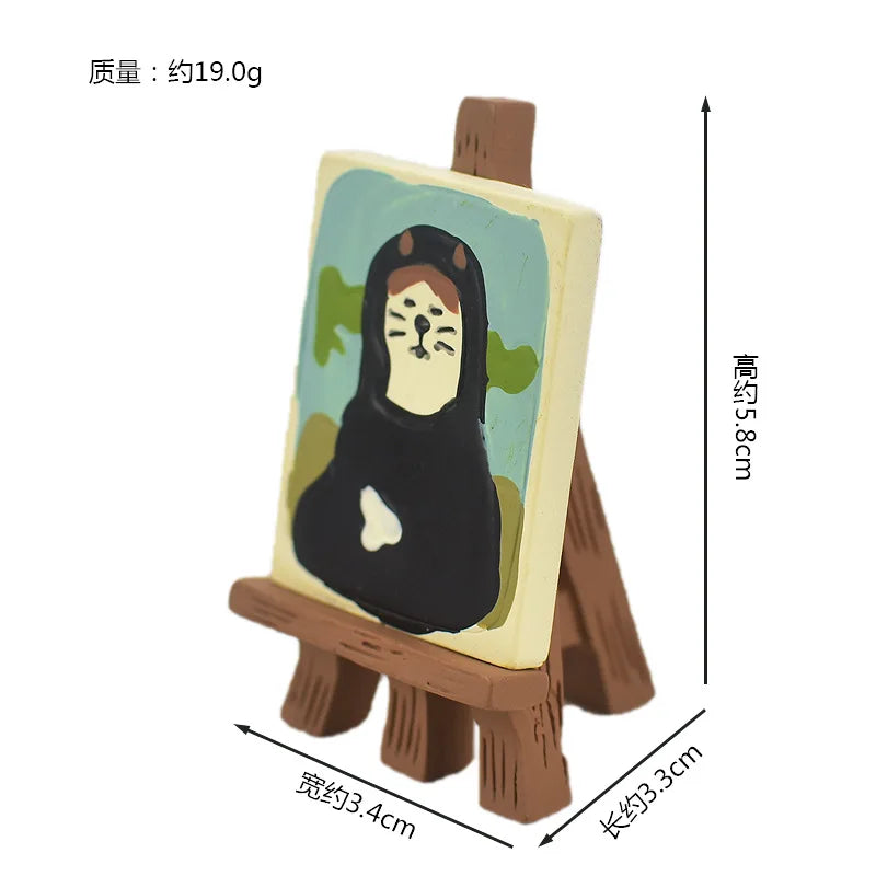 Zakka Japan Bookstore Stationery Series Desktop Decoration Creative Small Ornaments Resin Craft Toys Collectible Gifts