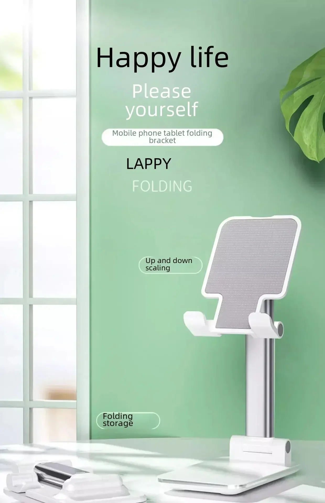 Uniwersalny kreatywny uchwyt na telefon komórkowy Pulpit Leniwy tablet na żywo Nocny składany przenośny uchwyt podporowy