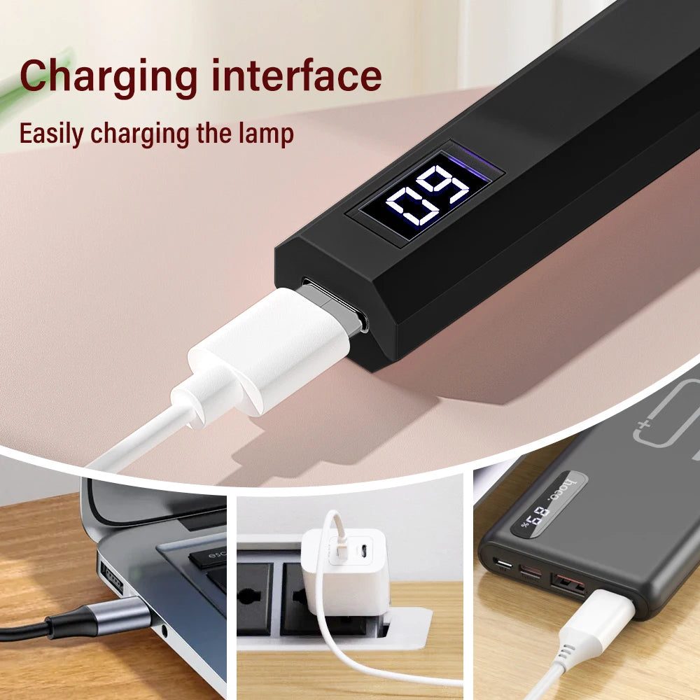 YIKOOLIN UV Light for Gel Nails Mini UV Nail Lamp Professional LED Light for Curing Gel Polish 2 Timing Modes for DIY Home Salon