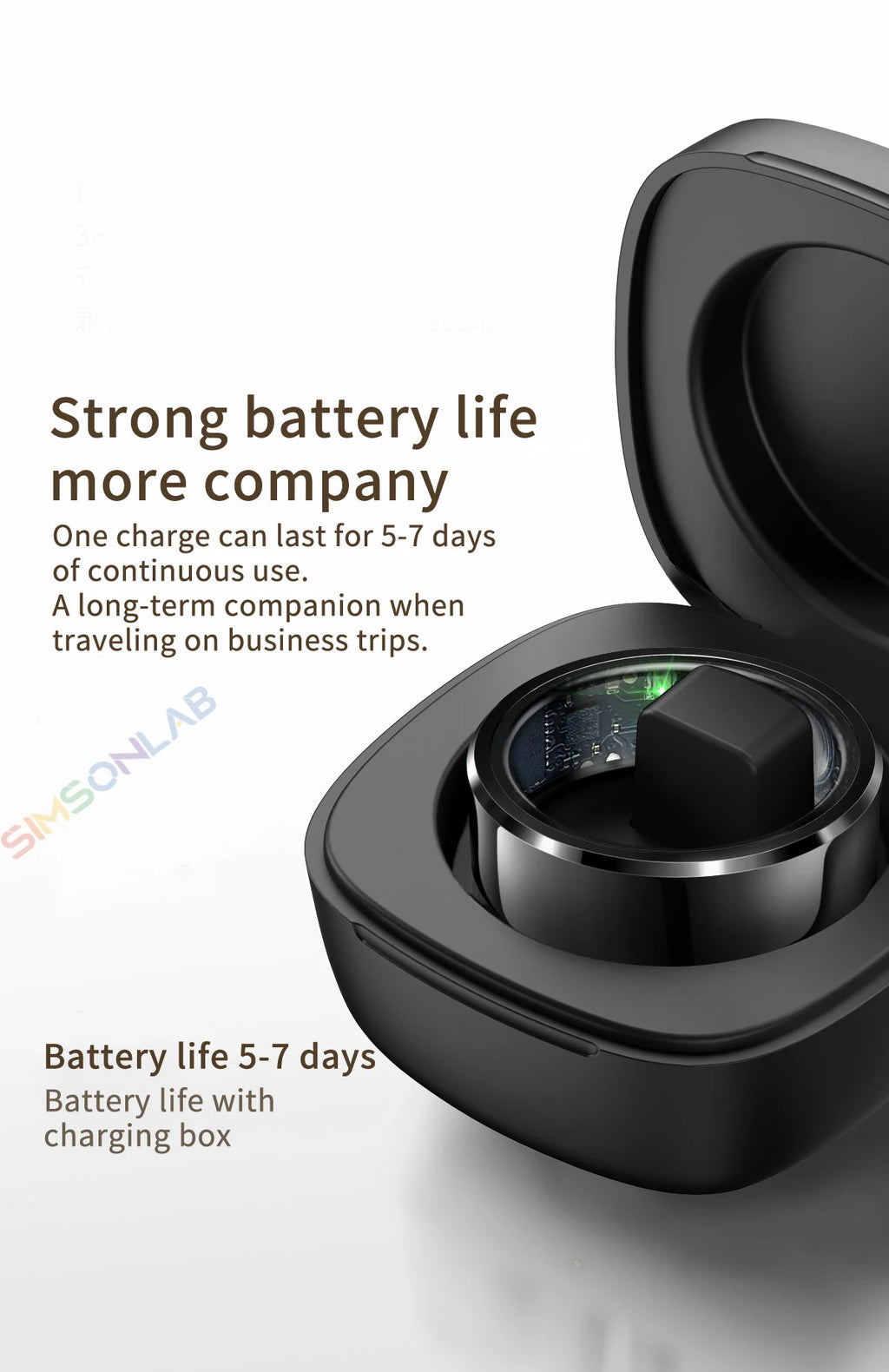 2025 New Smart Ring Sleep Monitor Health Detector IP68 Waterproof Motion Tracker Large Battery R06 Men Women Holiday Gifts Ring