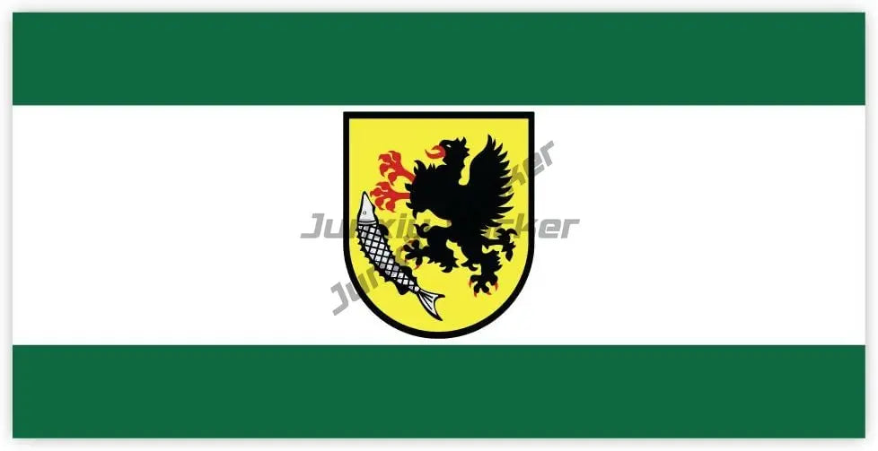 Warsaw Poland Eagle Coat of Arms Heraldic Flag Travel Stamp Sticker European Union Polska Vinyl Decal Waterproofing Anti Scratch