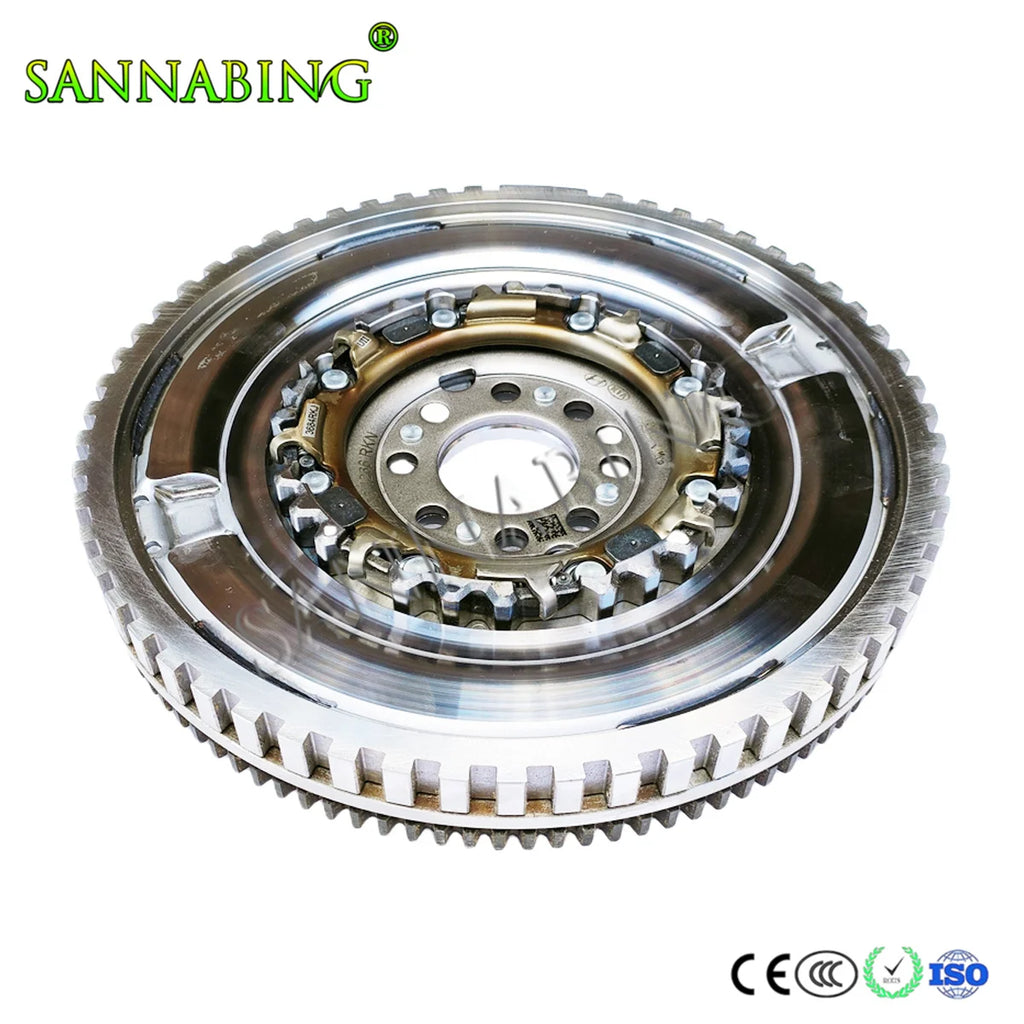 Nowe koło zamachowe sprzęgła samochodowego OEM D7UF1 D7GF1 23200-2A405 do 7-biegowej skrzyni biegów Hyundai Kia 1.7T 1401 QDZ.