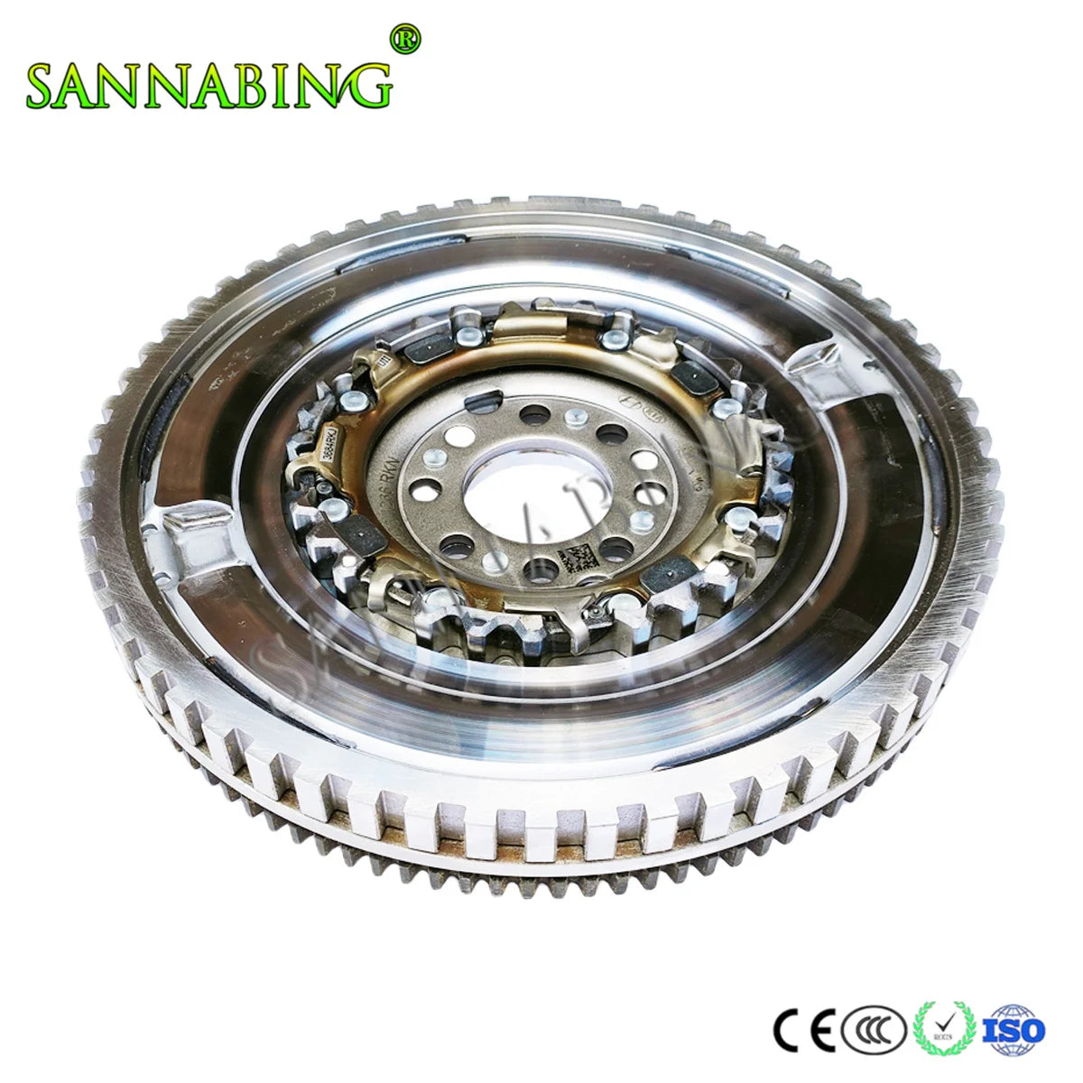 Nowe koło zamachowe sprzęgła samochodowego OEM D7UF1 D7GF1 23200-2A405 do 7-biegowej skrzyni biegów Hyundai Kia 1.7T 1401 QDZ.