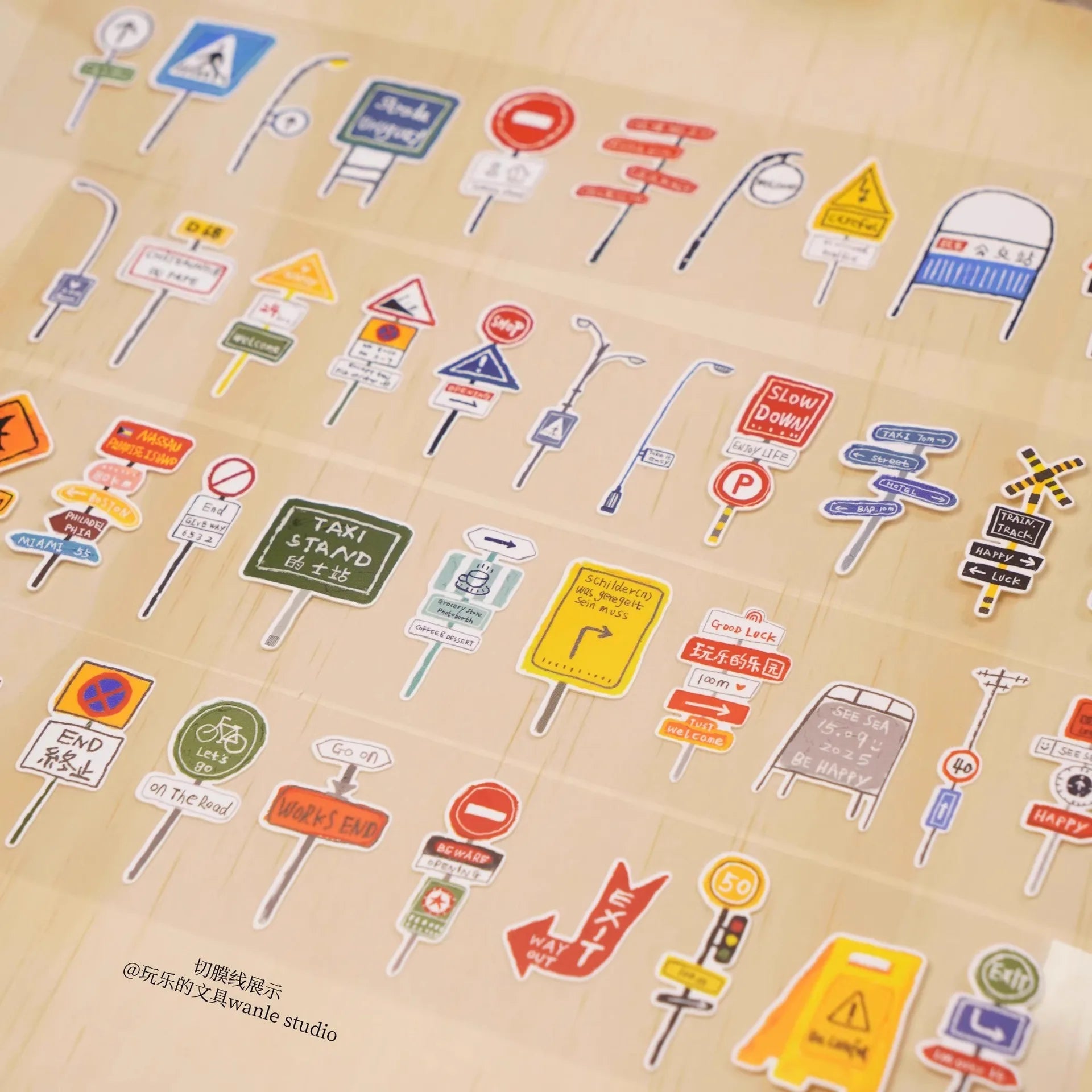 1szt/1lot Dekoracyjne taśmy klejące Zabawne artykuły papiernicze Scrapbooking DIY Papier Japońskie naklejki