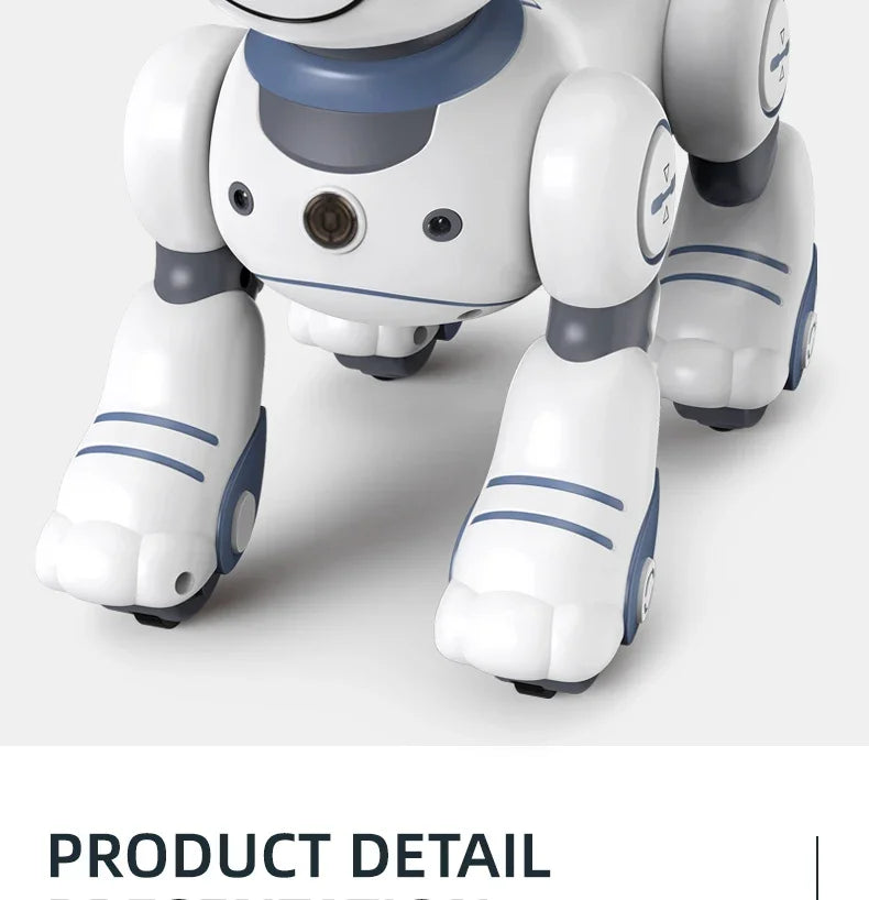 Children's Toy Remote Control Intelligent Robot Dog DIY programming voice interactive electronic pet dog robot model gift