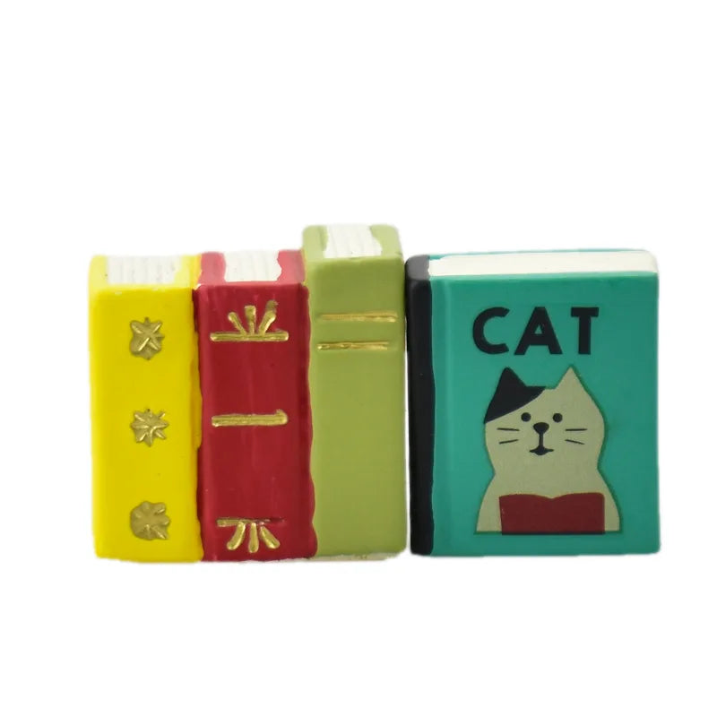 Zakka Japan Bookstore Stationery Series Desktop Decoration Creative Small Ornaments Resin Craft Toys Collectible Gifts
