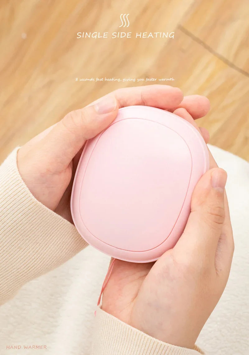 Xiaomi Portable Mini Hand Warmer 3 Level Adjustable Temperature USB Charging Outdoor Durable Double-sided Warmth Artifact Gift