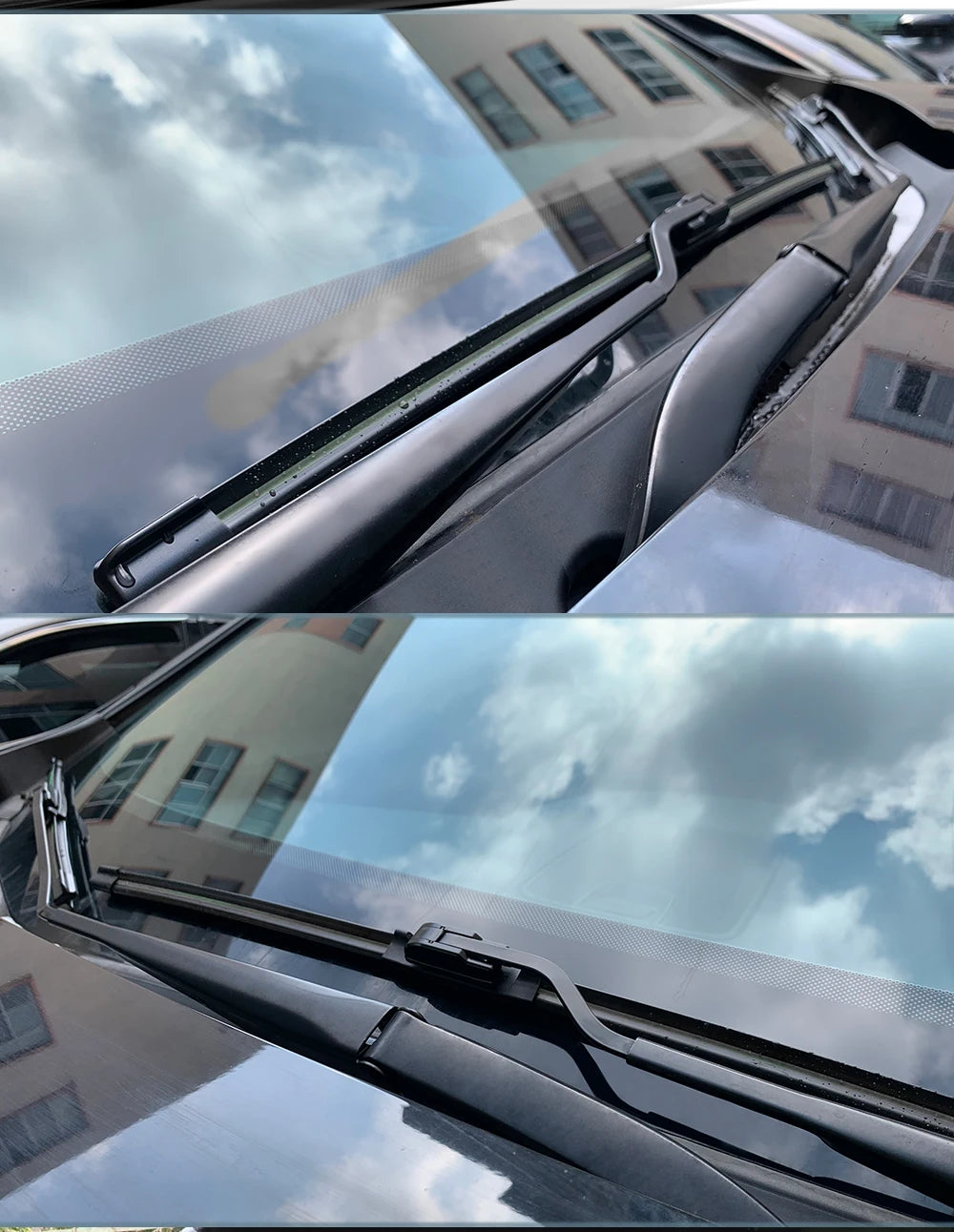 3Pcs Car Wiper For KIA Rio Hatchback Mk3 2011-2017 Front Rear Wiper Blades Brushes Auto Accessories 2013 2014 2015 2016