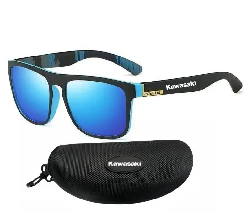 Kawasaki Square Vintage Sport Polarized Sunglasses For Men Women Luxury Brand Designer Sun Glasses Driving Fishing UV400 Eyewea