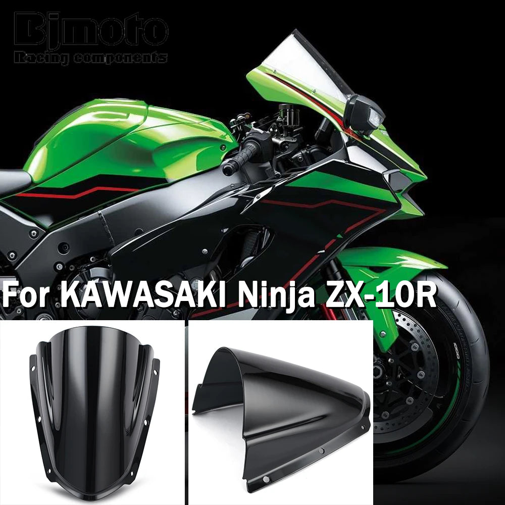 ZX10R 2025 Windshield Windscreen For Kawasaki Ninja ZX-10RR ZX-10R ZX 10RR 10R ZX10RR ZX10R 2024 2023 2021 2022 Wind Deflector