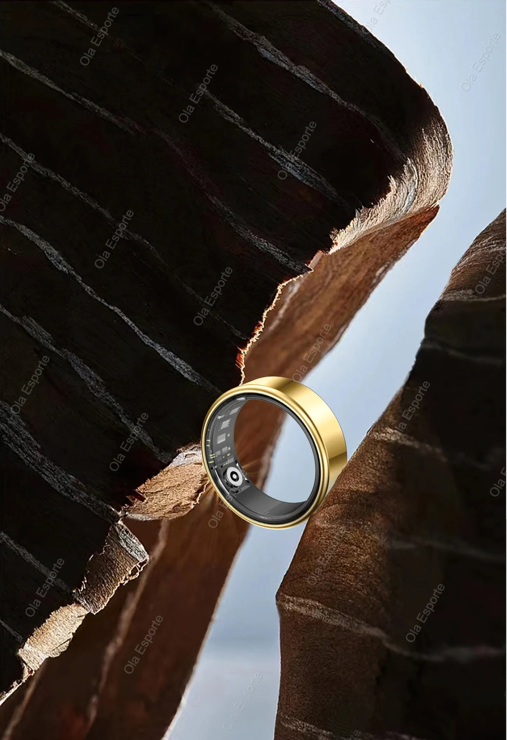 2025 New Smart Ring Men Women, Heart Rate and Blood Oxygen Monitor Smartring IP68 & 5ATM Waterproof, Multi-sport Mode Rings Man