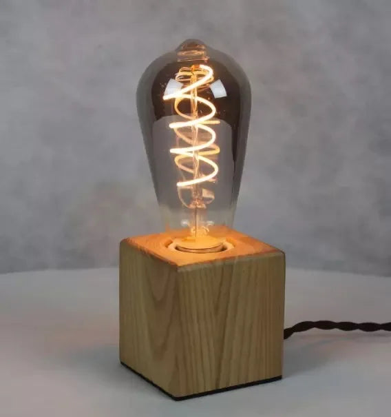 LED  E27 ST64 G80 G95 G125 4W Dimmable220V Smoky Gray Warm GSpiral Filament Bulb  Retro Vintage Decorative Lighting Edison Lamp