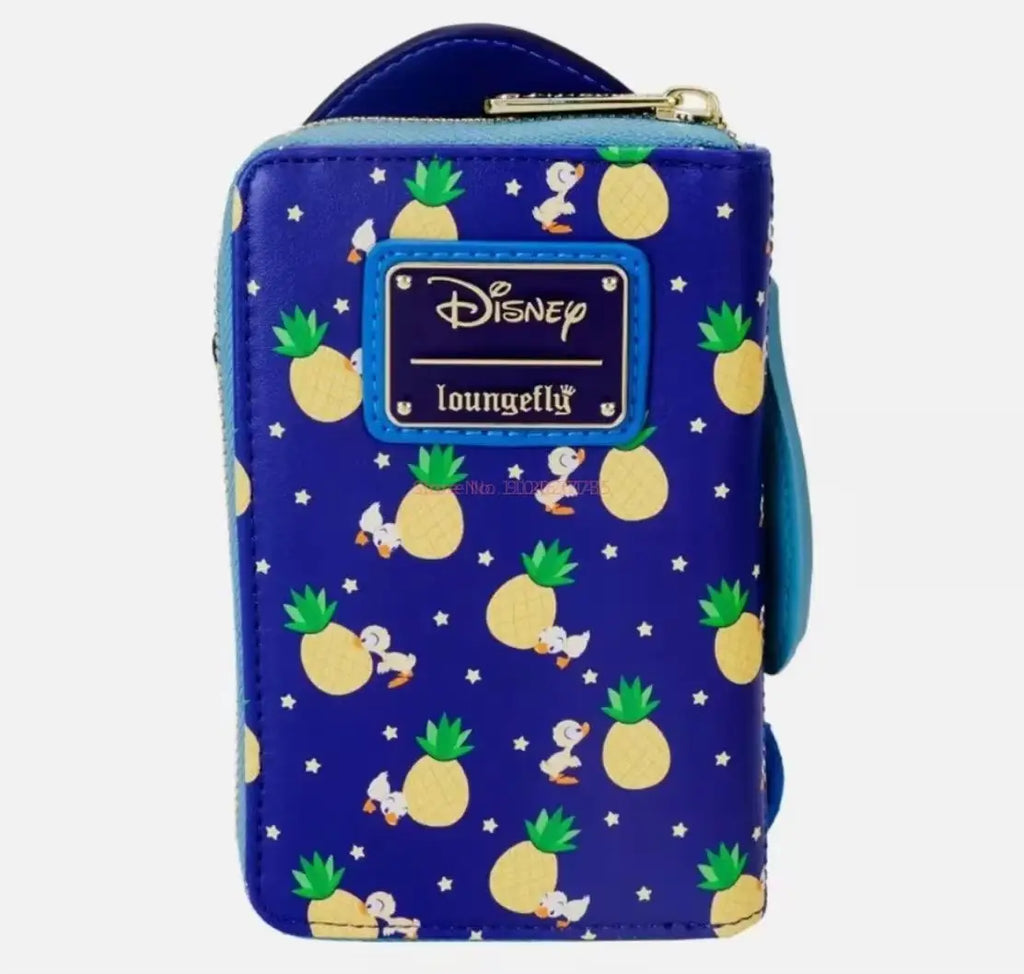 Loungefly Anime Stitch Pajama Party Series Wallet Anime Peripheral Stitch Cartoon Wallet Girls Gifts Lilo & Stitch Wallet