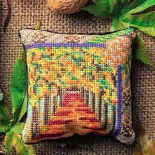 ZC114 Cross stitch kits Cross-stitch embroidery sets Needlework set threads Pin Needle Cushion Biscornu Counted Cross-Stitching