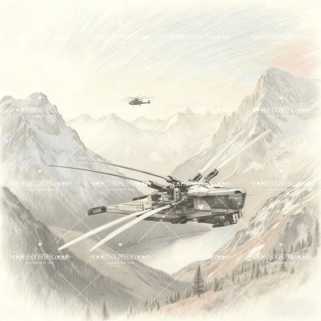 MOC 1369 PCS airplane models, famous movie-themed Royal Flying Wing fighter plane building blocks children's Christmas toy