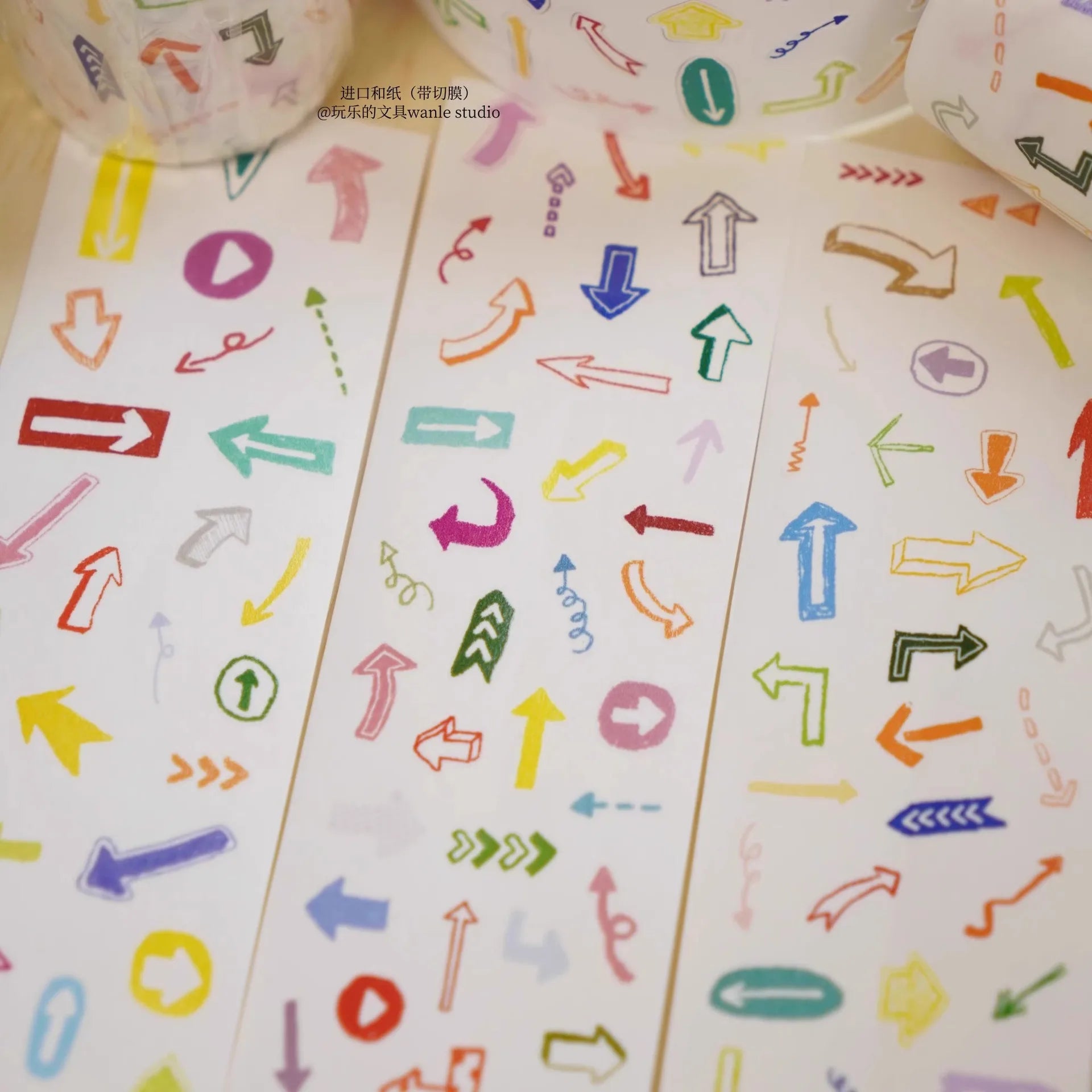 1szt/1lot Dekoracyjne taśmy klejące Zabawne artykuły papiernicze Scrapbooking DIY Papier Japońskie naklejki