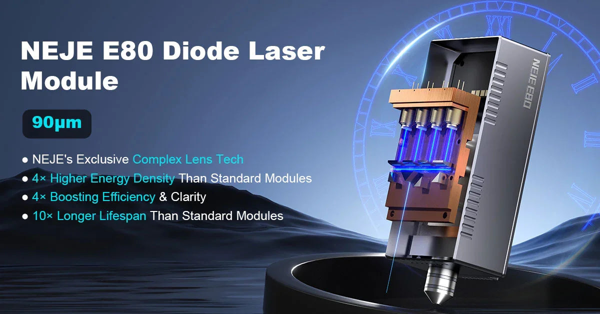 Portable Mini Laser Engraving Machine DIY CNC 405nm Laser 1000/1500/2000mW Adjustable Focus Suitable for Leather and Wood