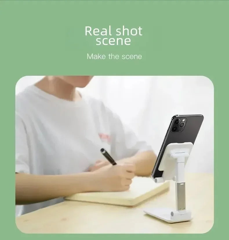 Uniwersalny kreatywny uchwyt na telefon komórkowy Pulpit Leniwy tablet na żywo Nocny składany przenośny uchwyt podporowy